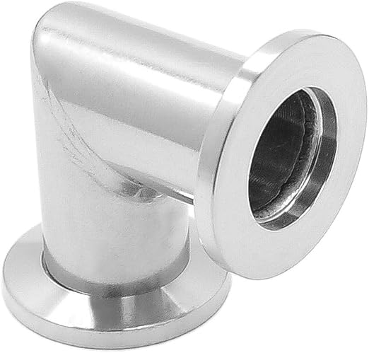 Elbow Mitered 90 Degrees KF-16 Vacuum Fittings, ISO-KF