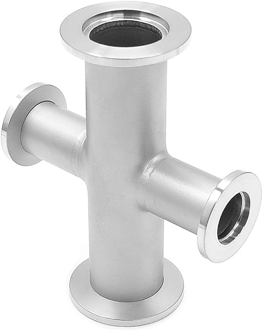 KF/QF-25 to KF/QF-16 4-Way KF Reducer Crosses, 304