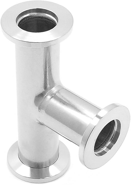 3-Way Tee KF-25 Vacuum Fittings, ISO-KF NW-25