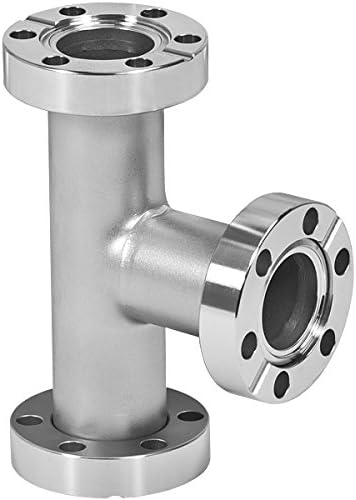 3 Way Tee CF 1-1/3 inches OD UHV Conflat Flange DN16