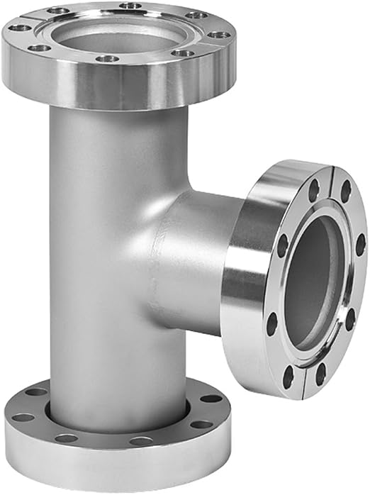 Conflat Flange (CF) Tee, CF 3-3/8 inches Stainless