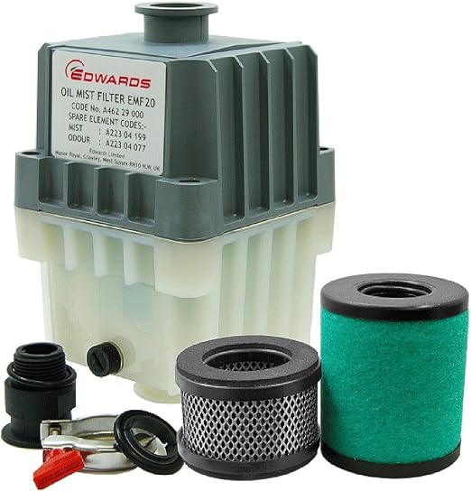 EMF20 Oil Mist Filter, KF25 Ports, for RV12
