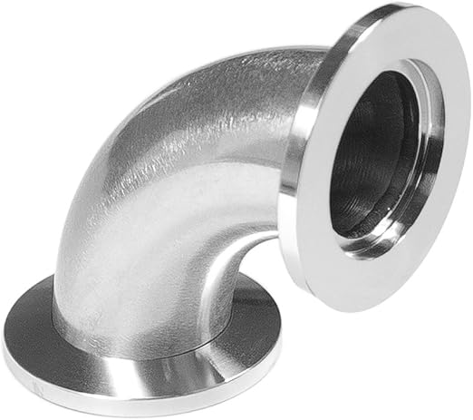 KF25 (NW25) 90 Degree Elbow Corner, Stainless Steel