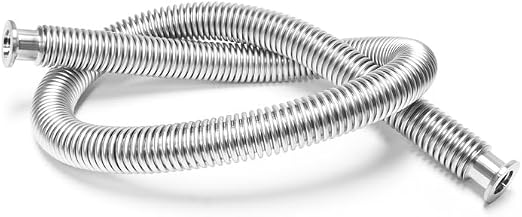 Bellows Hose Metal KF-16, ISO-KF NW-16, 304 Stainless