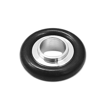 Set of 1 KF-10 Aluminium Centering Ring with NBR