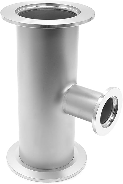 3 Way Tee Reducer KF-50 to KF-25 Vacuum Fittings
